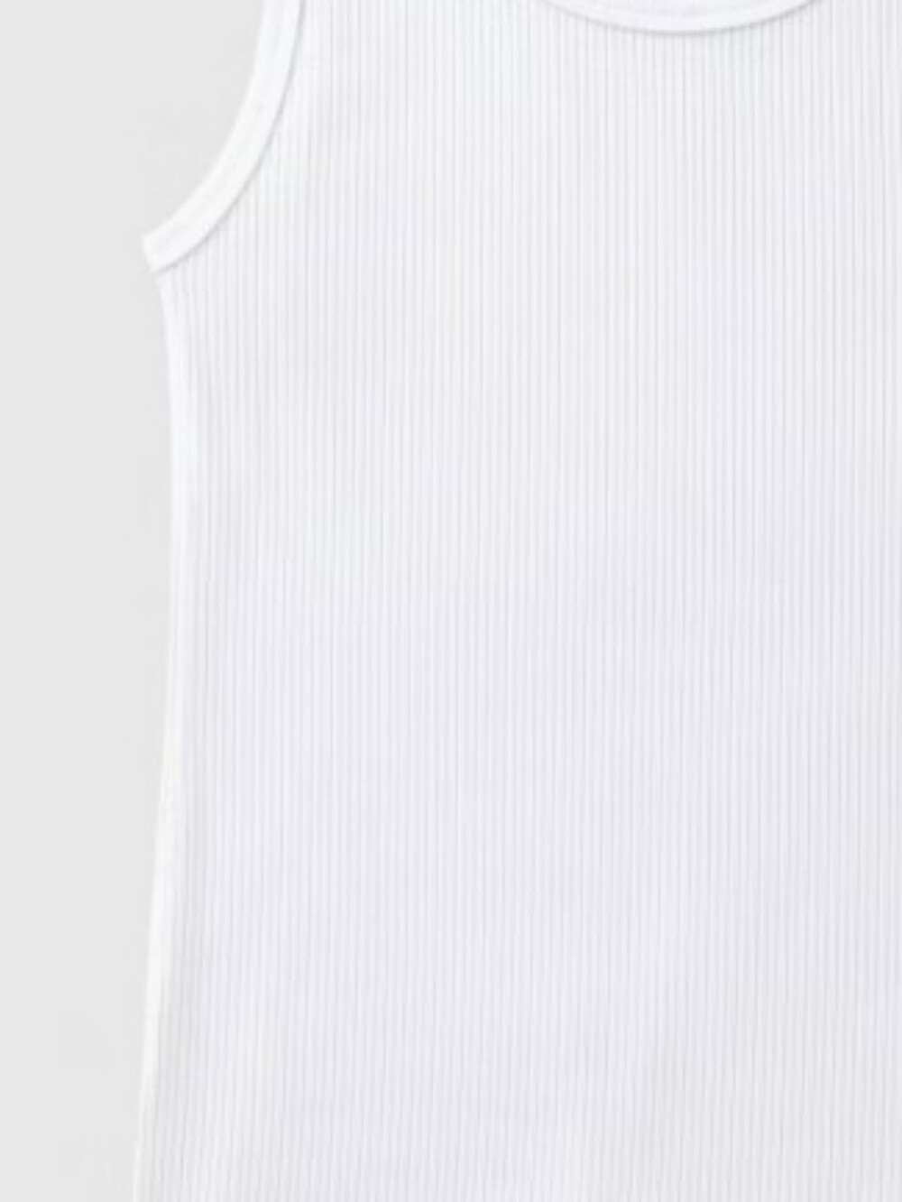 a new day White Ribbed Scoop Neck Tank Top Shirt Small New Target - Picture 11 of 14